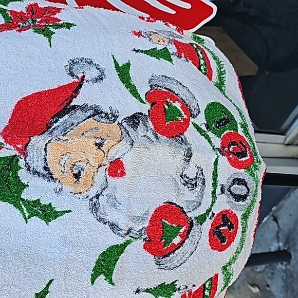 VINTAGE 60s Christmas NOEL Apron - Picture 2 of 12